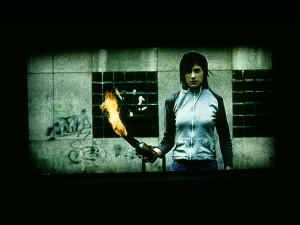 El Perro (Pablo España, Iván López, Ramón Mateos), Lo importante es participar, 2003. Lenticular en caja de luz (64 x 124 cm)