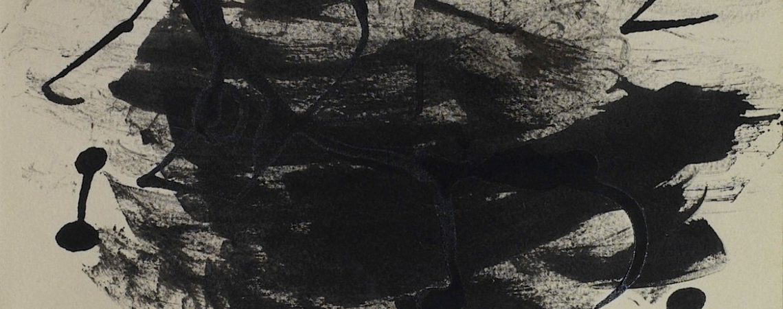Joan MIiró: Sin título (1975). Tinta sobre papel (17 x 24,5 cm)